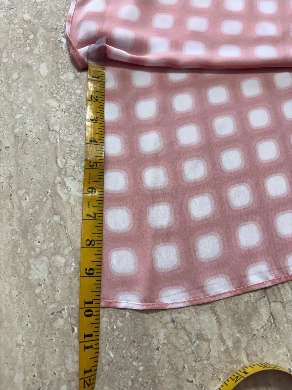 NWT Pale Pink and White Maxi Dress - Picture 9 of 12